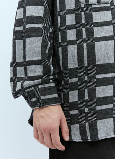 Engineered Garments Check Work Shirt Grey egg0154002