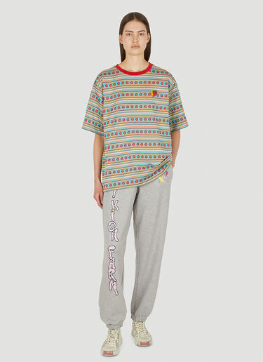 Sky High Farm Workwear 图案印花运动裤 灰 skh0350018