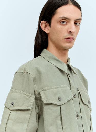 Dries Van Noten Century Overshirt Grey dvn0156018