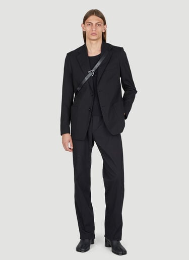 Lanvin Elasticated Waistband Suit Pants Black lnv0153003