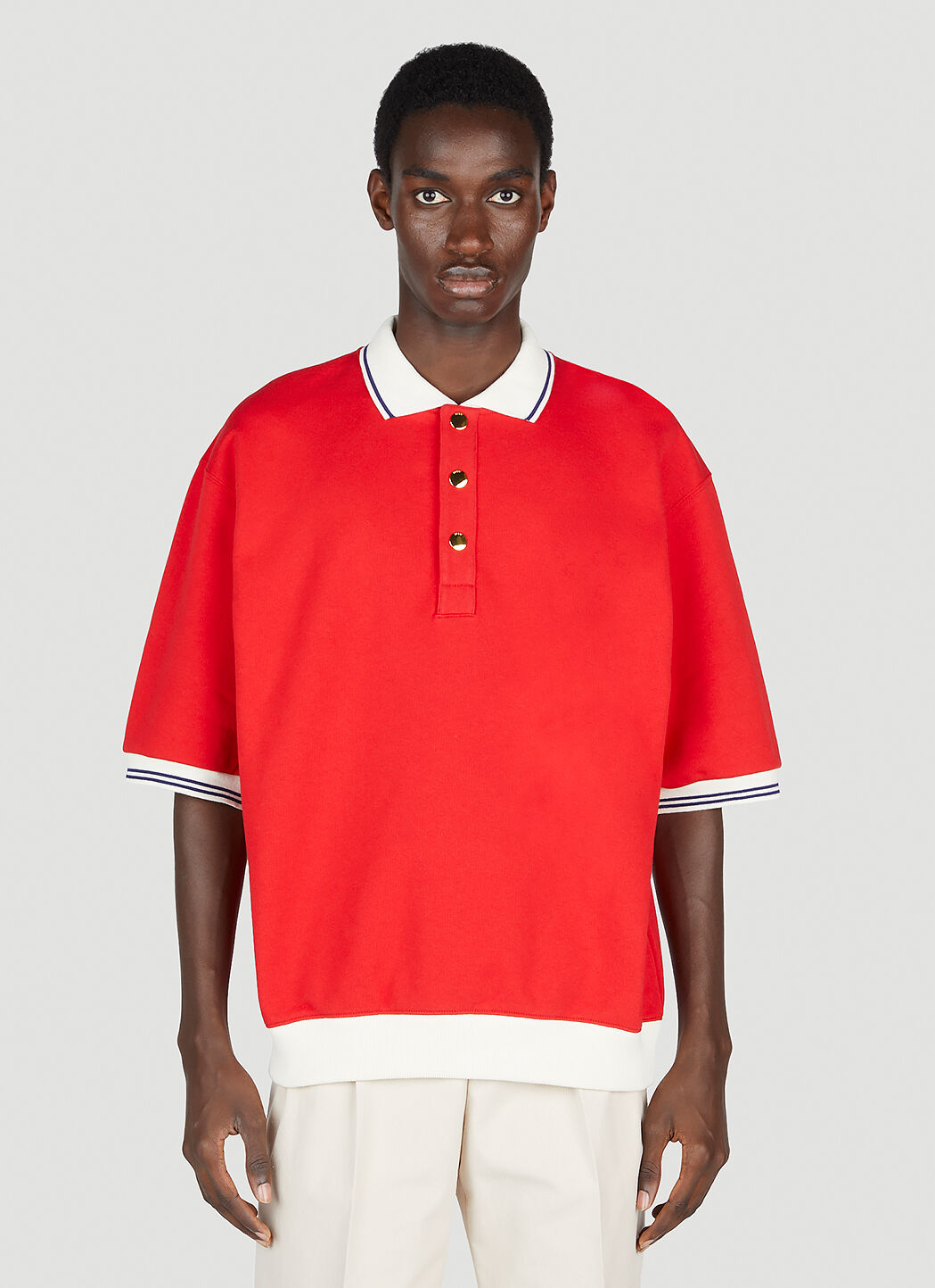 Gucci red polo store