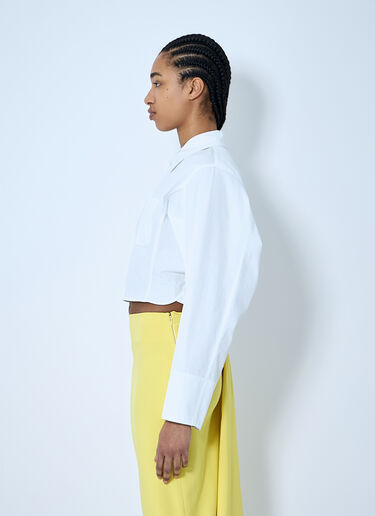 Jacquemus 르 슈미즈 미라다 셔츠 화이트 jac0260003