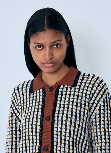 Marni Cotton-Blend Cardigan White mni0263003