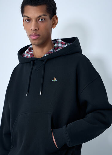 Vivienne Westwood Ashtop Hooded Sweatshirt Black vvw0163007
