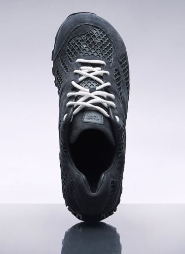 오빗 가죽 스니커즈 Bottega Veneta 오빗 가죽 스니커즈 그레이 bov0158011