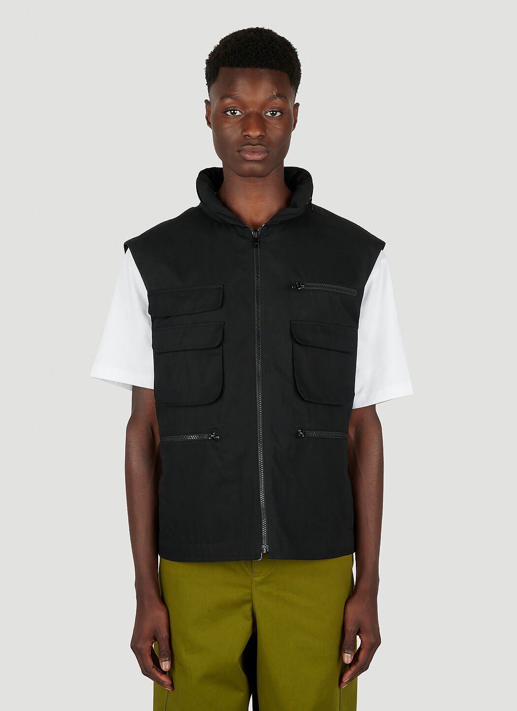 Utility store gilet jacket