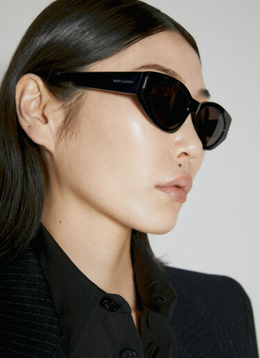 SL 638 Sunglasses Saint Laurent SL 638 Sunglasses Black yss0253005