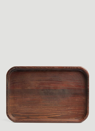 Serax Pure Wood Rectangular Tray Brown wps0644638