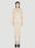 Balmain Monogram Knit Dress Purple bln0252033
