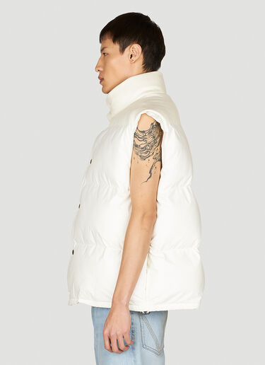 Padded Gilet Bottega Veneta Padded Gilet Cream bov0153012