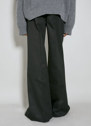 Ann Demeulemeester Achaz Wide Leg Pants Black ann0154004