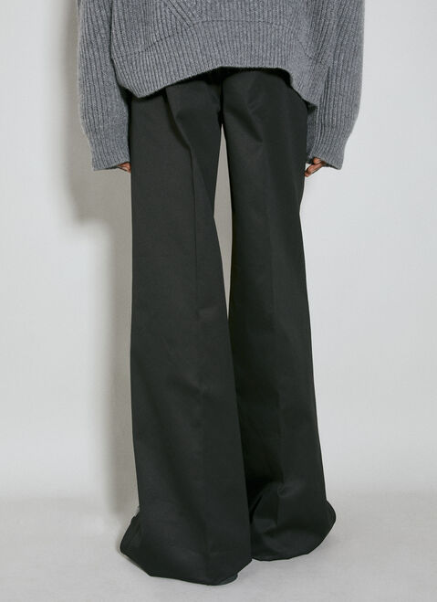 Dries Van Noten Achaz Wide Leg Pants White dvn0154014