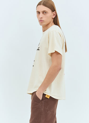 Gallery Dept. Boxing Merch T-Shirt Cream gdp0158014