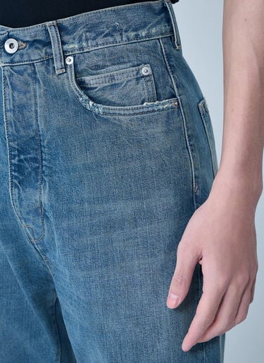 Rick Owens DRKSHDW Denim Bolan Bootcut Pants Blue drk0164017