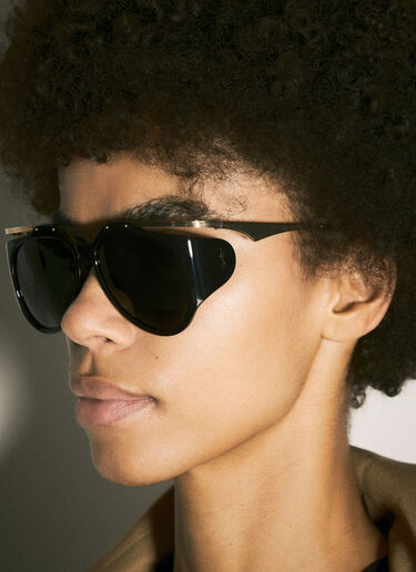 Saint Laurent SL M137 Amelia Sunglasses Black yss0257008