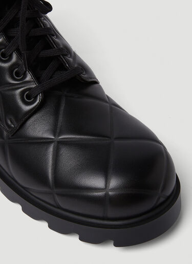 Bottega Veneta Strut Grid Boots Black bov0149112