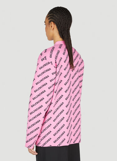 Balenciaga All-Over Cardigan Pink bal0253021