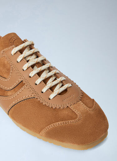 Dries Van Noten Suede Panel Sneakers Brown dvn0265026