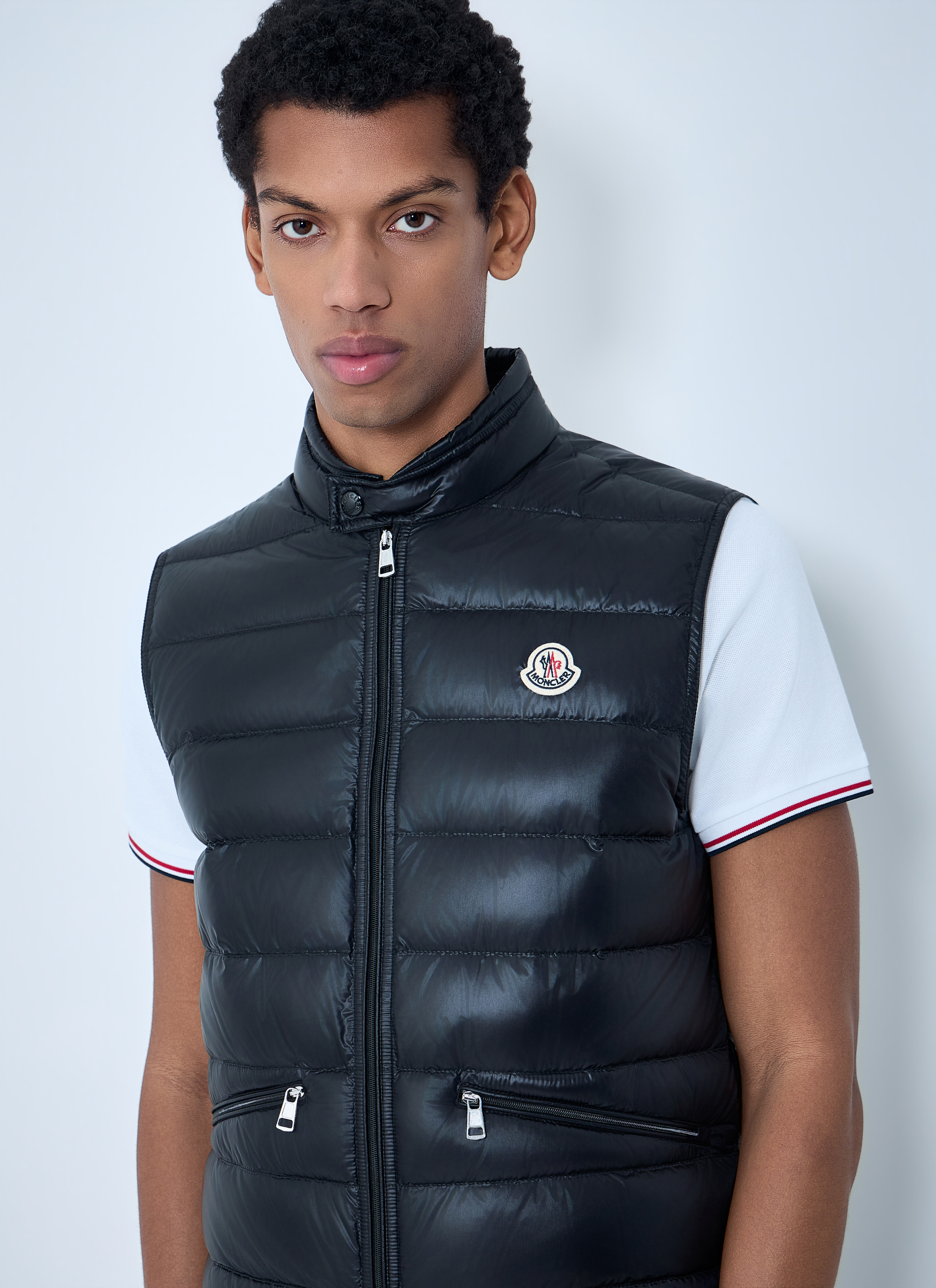 Moncler Men's' Gui Gilet in Black | LN-CC®