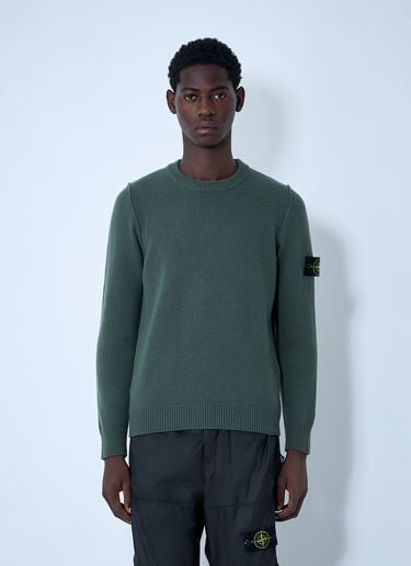 Wool-Blend Sweater Stone Island Wool-Blend Sweater Green sto0162027