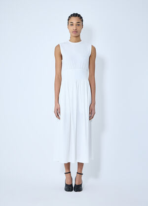 Sportmax Cotton Tee Dress Yellow spx0260003
