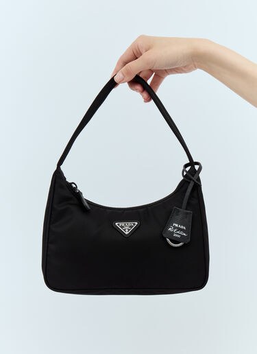 Prada Re-Edition 2000 Mini Shoulder Bag Black pra0249045