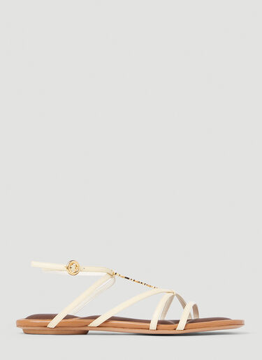 Jacquemus Les Sandales Pralu 凉鞋 奶油色 jac0251058