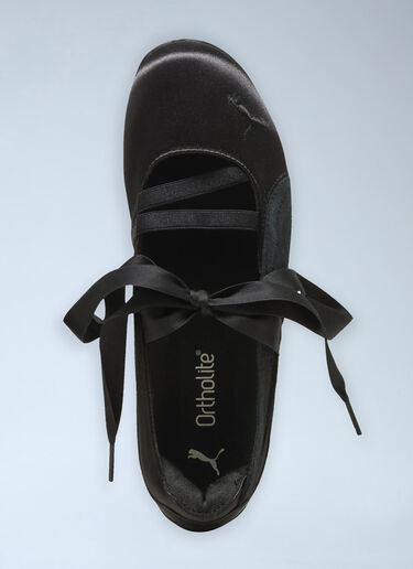 LN-CC® - Puma: Speedcat Ballet Satin Sneakers - Black Puma Speedcat Ballet Satin Sneakers Black pum0262032