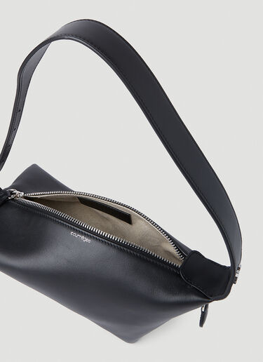 Courrèges スモールワンショルダーバッグ ブラック cou0352001