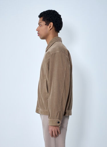 The Row Noggu Jacket Brown row0163003
