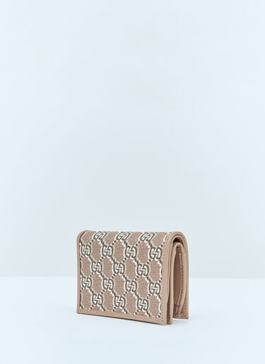 Gucci GG 双折钱包 米色 guc0257089