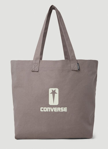 Rick Owens DRKSHDW x Converse 로고 프린트 토트백 연베이지 dsc0352003