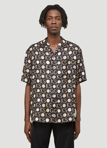 Gucci X Ken Scott Bowling Shirt Black guc0143017