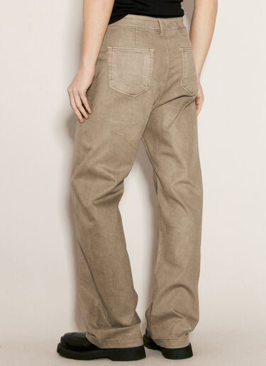 Rick Owens DRKSHDW Geth Jeans Beige drk0156006