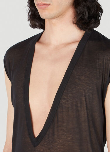 Rick Owens Dylan Tank Top Black ric0151018