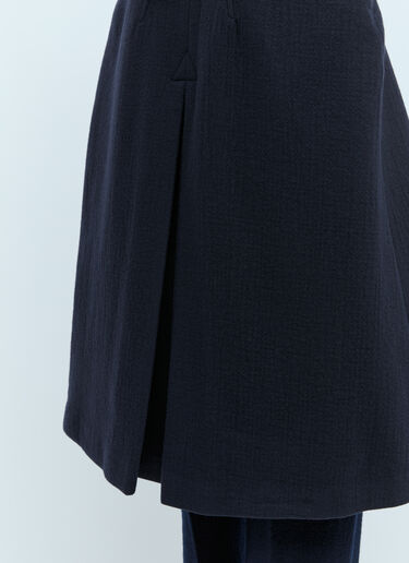 Chloé Short Cape Coat Navy chl0255005