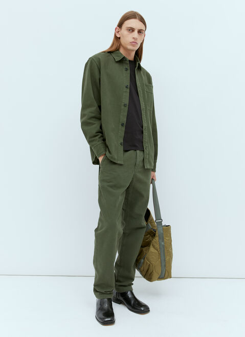 A.P.C. Cotton Twill Shirt Blue apc0154016