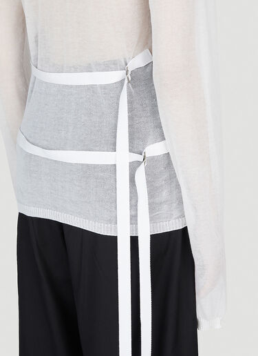 Ann Demeulemeester Betsy 长袖上衣 白色 ann0252012