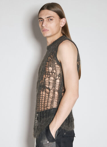 Rick Owens Spider Tank Top Grey ric0155023