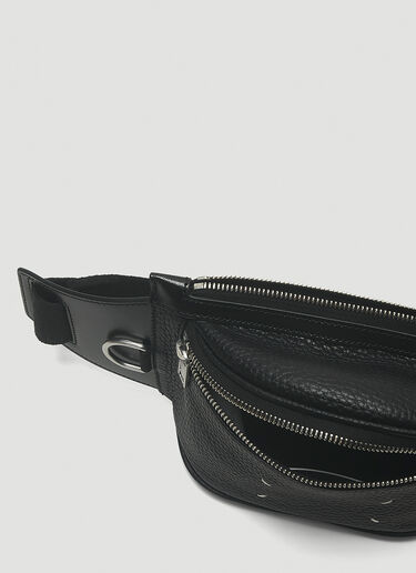 Maison Margiela Leather Belt Bag Black mla0143036