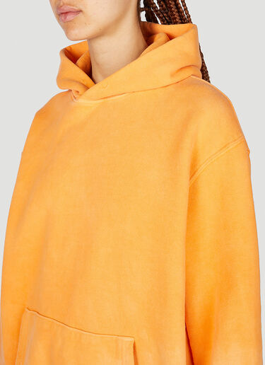 NOTSONORMAL Splashed Hooded Sweatshirt Orange nsm0351017