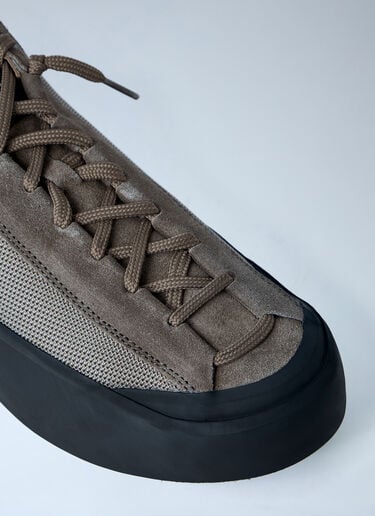 Stone Island Mesh Low-Top Sneakers Brown sto0164098