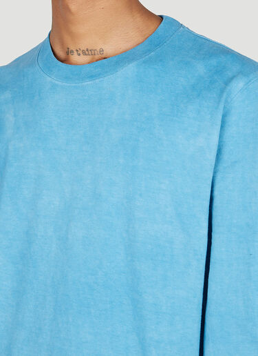 NOTSONORMAL Splashed Long Sleeve T-Shirt Blue nsm0351021