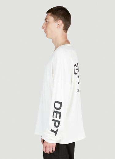Logo Print Thermal Sweatshirt Gallery Dept. Logo Print Thermal Sweatshirt White gdp0153005