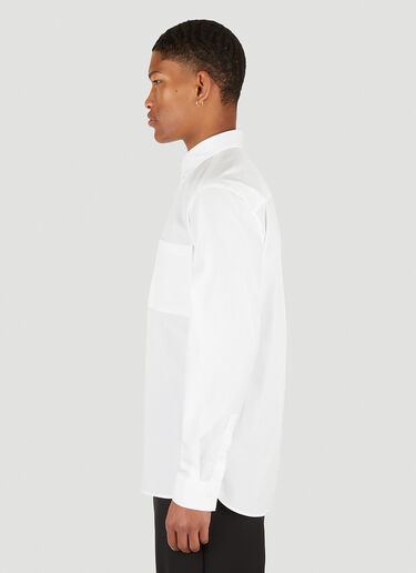 Chaplin Poplin Shirt Burberry Chaplin Poplin Shirt White bur0151021