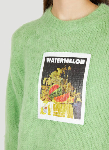 x Denim Tears Sweater Sky High Farm Workwear x Denim Tears Sweater Green skh0350022