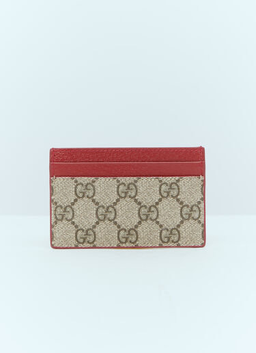 Gucci GG 슈프림 캔버스 카드홀더 베이지 guc0155113