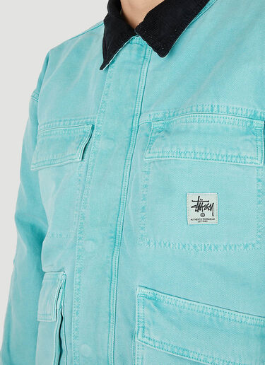 Stüssy Canvas Shop Jacket Green sts0152001