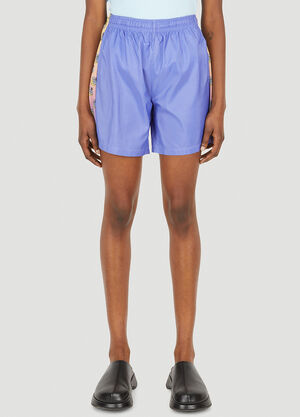 Sky High Farm Gradient Woven Swim Shorts Purple skh0348018