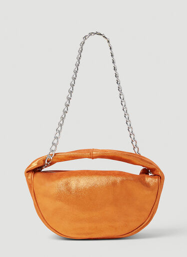 BY FAR Baby Cush Leather Handbag Orange byf0253003